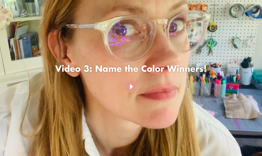 Video 3: Name the Color Winners